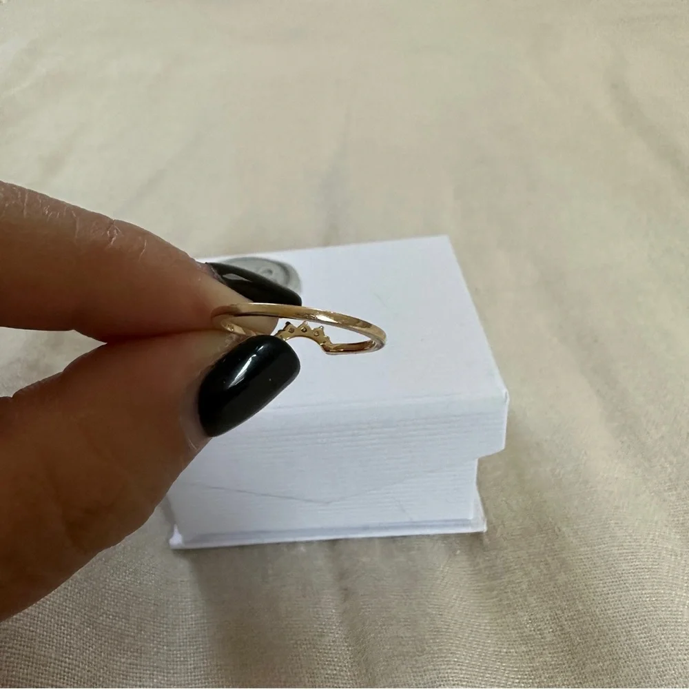 Anna Sheffield White Diamond Tiara Band - Picture 4 of 7